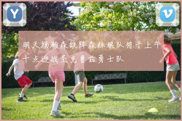 明天杨瀚森缺阵森林狼队将于上午十点迎战圣克鲁兹勇士队